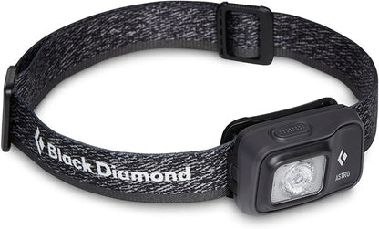BLACK DIAMOND Astro 300 Headlamp | 300 Lumens Brightness | 3X AAA Battery Operated (Included) | Compact & Lightweight | Graphite