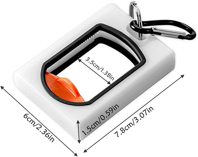 Zip Ties Holder - Glowing Organizer Tool | Wire Tie Bracket | for Electrician Computer Home Desk Office Kitchen Indoor Outdoor