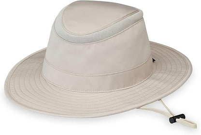 Wallaroo Hat Company Men's Summit Sun Hat – UPF 50+ Sun Protection, Wide Brim, Packable, Chin Strap and Adjustable Sizing