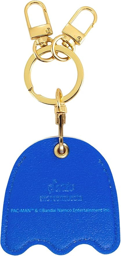 Sonix Keychain Case Compatible with Apple AirTag | Protective AirTag Cover Keychain Charm | Pac-Man Classic - Blue
