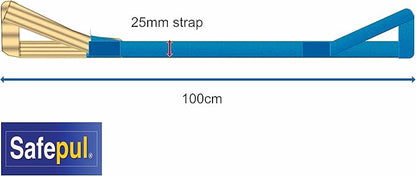 Dolly Strap 100cm x 25mm width strap ideal for lifting the dolly over steps - EN-12195 standard