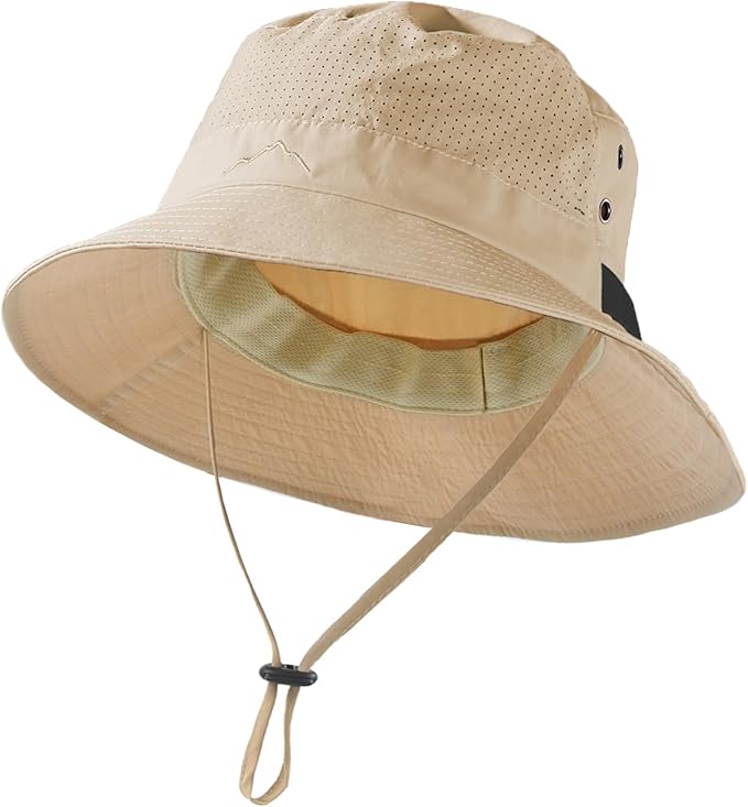 Sun Bucket Hat for Men Women Fishing Beach Safari Hats for Golf Hiking Hunting Outdoor UPF 50+