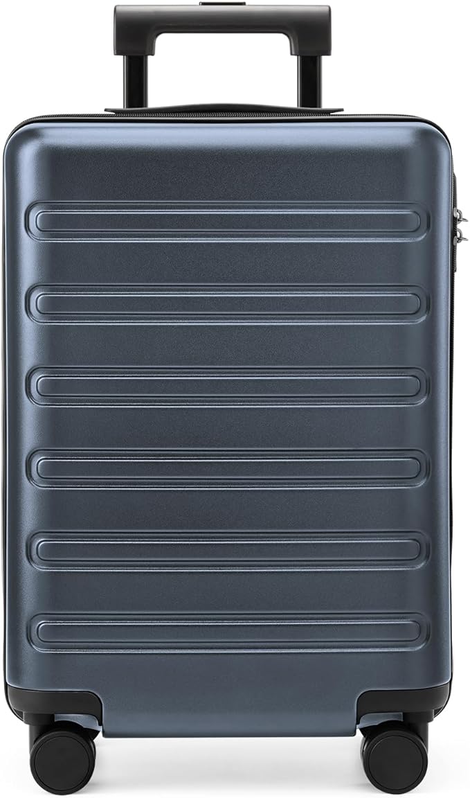 NINETYGO Large Checked Luggage 28 Inch, Checking In Luggage with Smooth Spinner Wheels, Expandable, Hard Shell PC+ABS Suitcase, Lightweight Travel Luggage, TSA Approved (Grey, Andes)