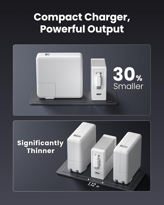 Gitryin Portable Micro USB Charger, Retractable Wall Charger with 33.5in Charging Cable, 40W Fast Charging Block with USB C Port Compatible with Samsung Galaxy S7 S6 J8 J7 Note 5,Kindle,LG,PS4,Camera