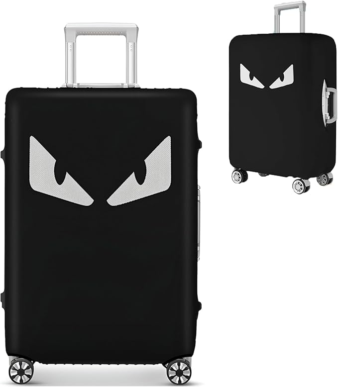 Luggage Covers For Suitcase Tsa Approved, Washable suitcase Cover Elastic Luggage Protector Scratch Resistant Suitcase Cover For 18-20 Inch Wheeled Luggage(Eye-20 inch)