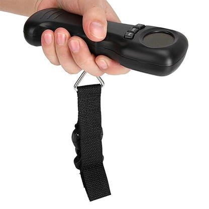 44kg/97lb Luggage Scale Travel Digital, ABS Suitcase Weight Scale with Ergonomical Handle, Portable Travel Scale Luggage Weight with LCD Digital Display, Hanging Belt