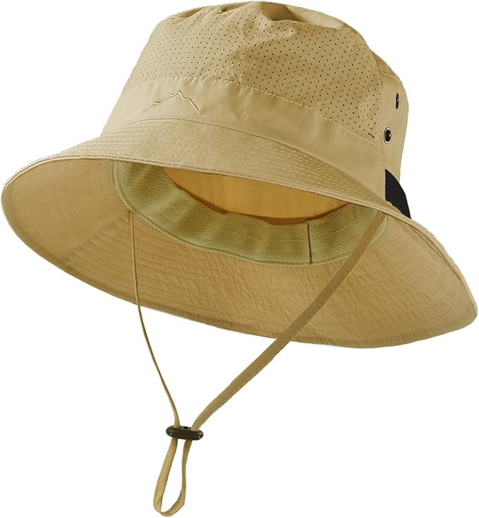 Sun Bucket Hat for Men Women Fishing Beach Safari Hats for Golf Hiking Hunting Outdoor UPF 50+