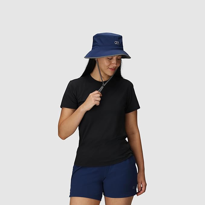 Outdoor Research Sun Bucket Hat – UPF 50+ Wide Brim Lightweight Packable Hat for Hiking, Fishing, Travel & Outdoor Protection
