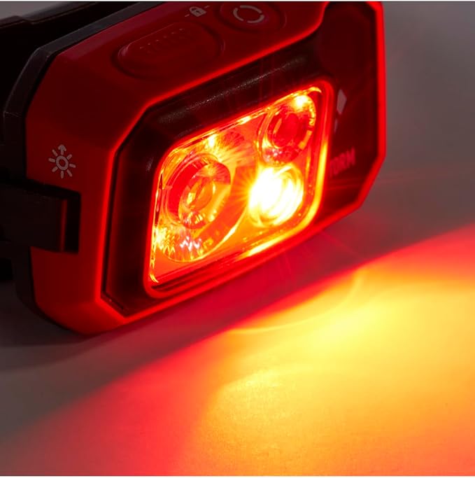 BLACK DIAMOND Storm 450 Headlamp | 450 Lumens Brightness | Waterproof & Dimmable | 3X AAA Battery Operated (Included | Camping, Hiking, Running | Octane