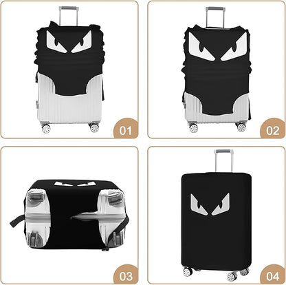 Luggage Covers For Suitcase Tsa Approved, Washable Suitcase Cover Elastic Luggage Protector Scratch Resistant Suitcase Cover For 30-32 Inch Wheeled Luggage(Eye-30 inch)