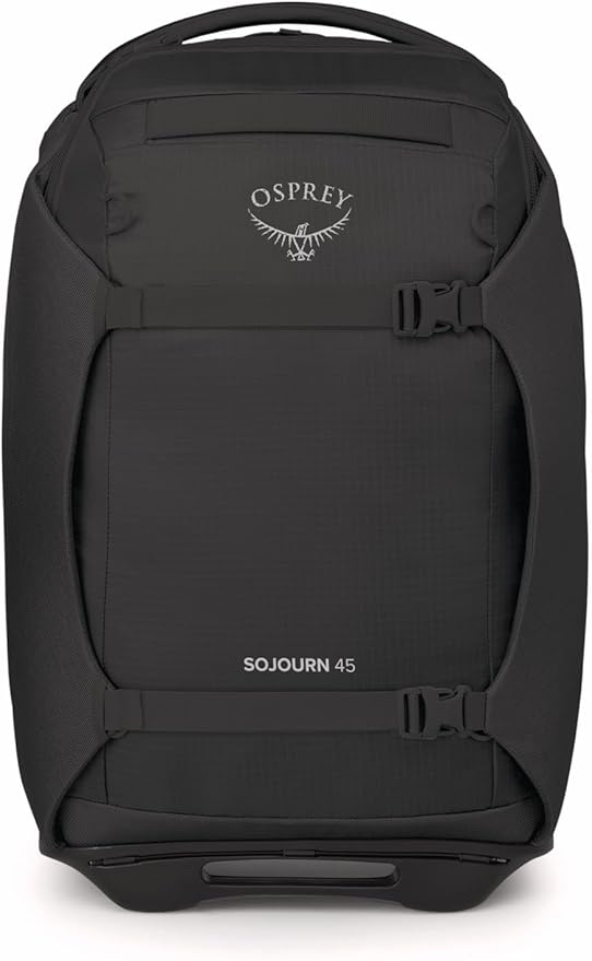 Osprey Sojourn 22"/45L Wheeled Travel Backpack with Harness, Black