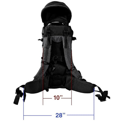 ClevrPlus Deluxe Adjustable Baby Carrier Outdoor Hiking Child Backpack Camping