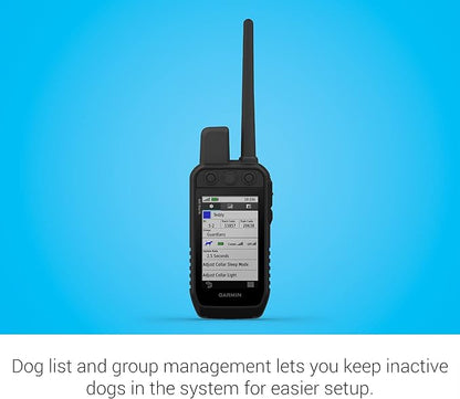 Garmin Alpha 200 Handheld, Simple, Accessible and Fast Tracking and Training for Your Dogs, Sunlight-readable 3.5" Capacitive Touchscreen