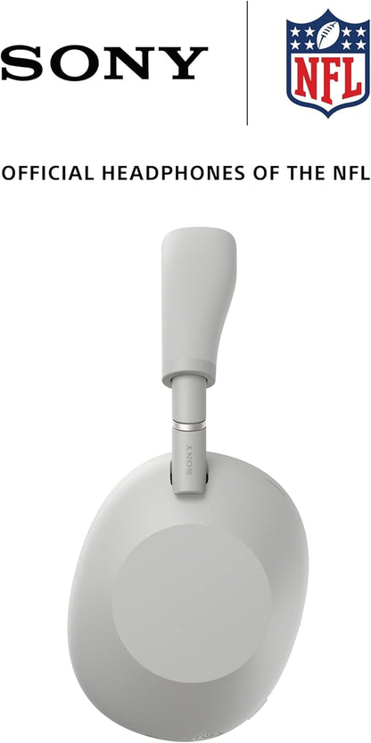 Sony WH-1000XM6 The Best Noise Canceling Wireless Headphones, HD NC Processor QN3, 12 Microphones, Adaptive NC Optimizer, Mastered by Engineers, Studio-Quality, 30-Hour Battery, Platinum Silver