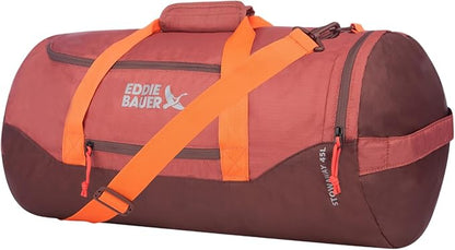 Eddie Bauer Stowaway Packable Duffel Bag | Travel | Foldable | Lightweight | Durable | Ripstop Polyester