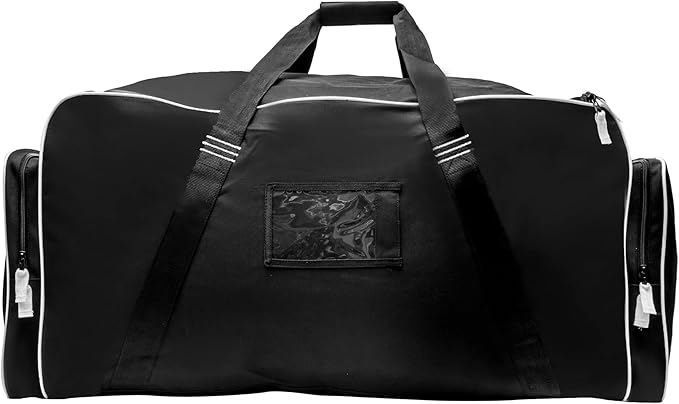 National Hockey League 37-Inch Duffel Bag – Oversized Hockey Gear Bag, NHL Large Capacity Duffel Bag for Travel, Multi-Pocket Extra Large Sports & Gym Equipment Bag