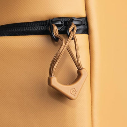 WANDRD Worryless™ Locking Zipper Pullers - Secure Your Travel Essentials - Zipper Locks for Travel Gear (Dallol Yellow)