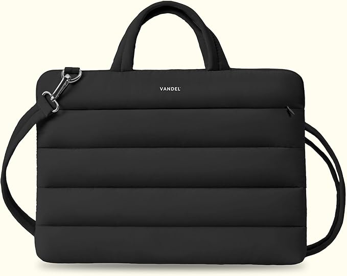 Vandel 13-14 inch Laptop Carrying Case Sleeve with Strap, Shoulder Bag with Handle, 14 in Laptop Computer Bag for Women, MacBook Air 13 Inch Carrying Case, MacBook Pro 14 in HP Messenger Carrier