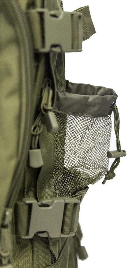 Tactical Backpack Military Army Daypack - Assault Pack for Men Molle Backpacks Bug Out Bag 3 Day Pack for Hiking Camping Travel Hunting Rucksack Trekking Green