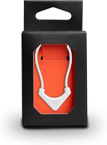 WANDRD Worryless™ Locking Zipper Pullers - Secure Your Travel Essentials - Zipper Locks for Travel Gear (Cloudbreak White)