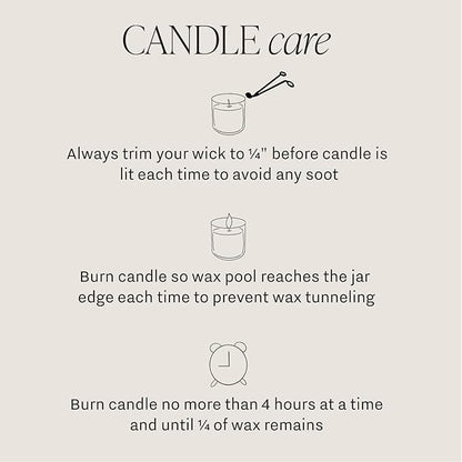 Sweet Water Decor Birthday Cake Candle - Tahitian Vanilla, Powdered Sugar, and Buttercream Scented Soy Birthday Candle for Home - 9oz Clear Jar, 40 Hour Burn Time, Made in The USA