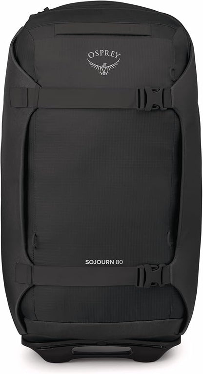 Osprey Sojourn 28"/80L Wheeled Travel Backpack with Harness, Black