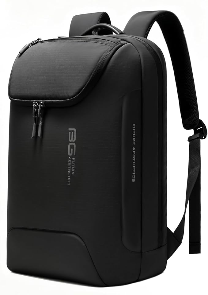 BANGE 15.6 Inch Laptop Backpack for Men and Women, Business Travel Backpack, Waterproof Lightweight Computer Bag for College, Office, Commuter & Outdoor Sports