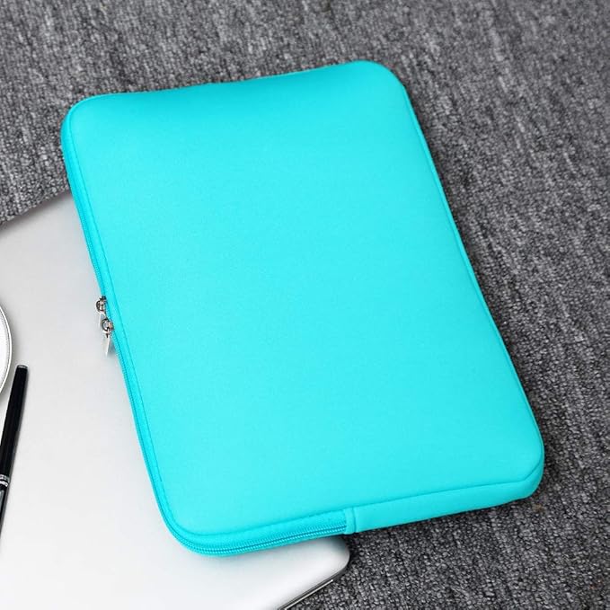 RAINYEAR 16 Inch Laptop Sleeve Protective Soft Case Padded Zipper Cover Bag Specially Compatible with 16" MacBook Pro M1 M2 M3 M4 Pro/Max A2141 A2485 A2780 A2991 A3403 A3186 (Blue)