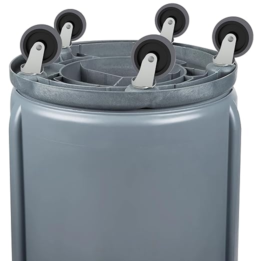 Replcament Casters for Brute Trash Bin Dolly Set of 10, 3-Inch Trash Can Dolly Replacement Wheels(375LBS-2)