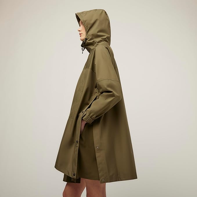 Packable Hooded Poncho