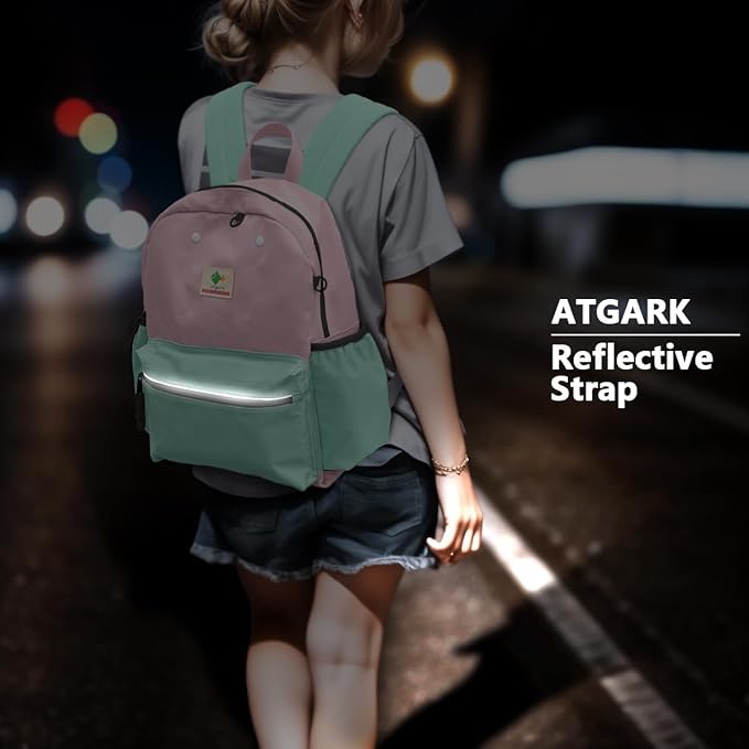 Kids Backpacks For Girls Boys, Backpack Kindergarten Elementary School, Bookbag Backpack For Kids, For School & Travel, Large, K-rose-lemonade- L