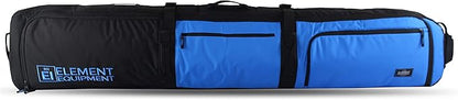 Element Equipment Wheeled Padded Ski Bag Ultimate Double - Premium High End Double Roller Travel Bag