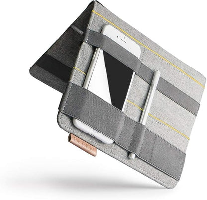 Beblau FOLD Portable TECH Organizer attachable to your Devices | Desk Sleeve | Gadget case | Working from Home Essentials | Laptop accessories | Backpack Insert | Portfolio |