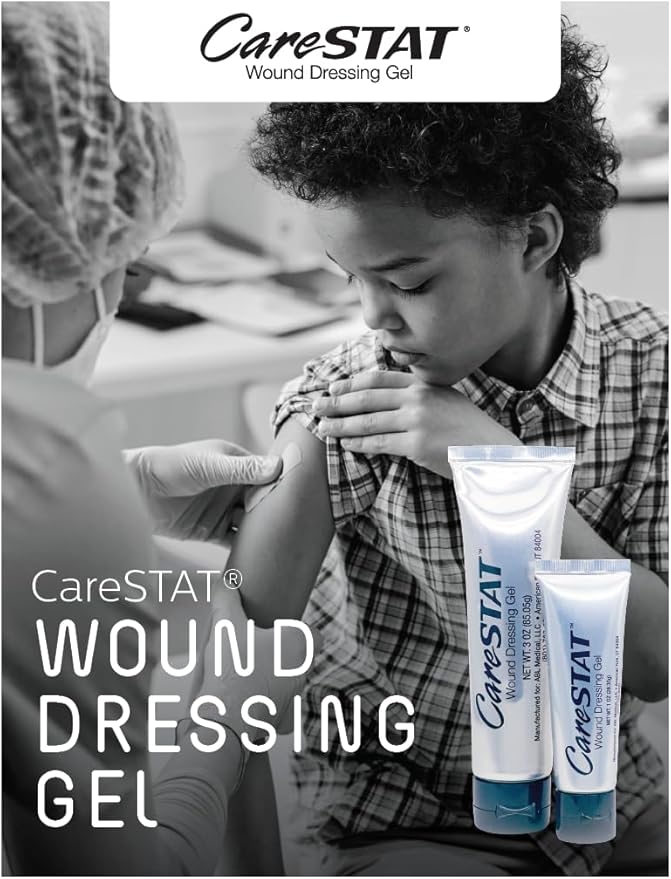 First Aid Kit Gel, 32 PPM Silver Healing Wound Dressing Solution, SilverSol Ag₄O₄ Nano Particles Up to 10x More Powerful Than Other Silver Products, FSA HSA Approved Products, 3 oz