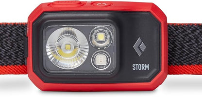BLACK DIAMOND Storm 450 Headlamp | 450 Lumens Brightness | Waterproof & Dimmable | 3X AAA Battery Operated (Included | Camping, Hiking, Running | Octane