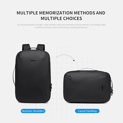 Business Backpack for Men Women, Travel Carry on Flight Approved Laptop Backpack Slim Waterproof Anti-Theft Lightweight Large Work Computer Bag