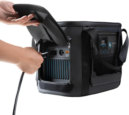 Anker SOLIX C1000 Portable Power Station with Water-Resistant Bag, 1800W Solar Generator, 1056wh LFP (LiFePO4) Battery, 4 AC Outlets, Up to 2400W for Home, Power Outages, and Outdoor Camping