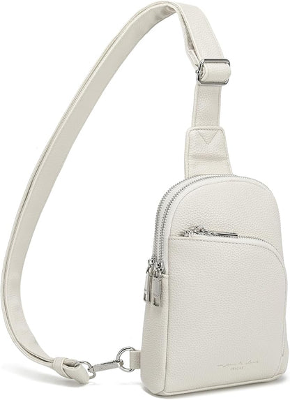 INICAT RFID Blocking Sling Bag,Anti Theft Crossbody Bags for Women,Travel Gifts Cross Body Purses Vegan Leather