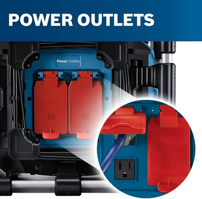 BOSCH GPB18V-5CN 18V Jobsite Radio with Bluetooth® 5.0 and Power Station