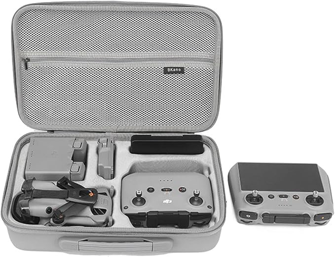 Mini 5 Pro Case, EVA Carrying Case For DJI Mini 5 Pro Fly More Combo (RC-N3)/(RC2) All-in-One Portable Hard Handheld Box Bag Storage Camera Drone Body/Remote Control/Other Accessories