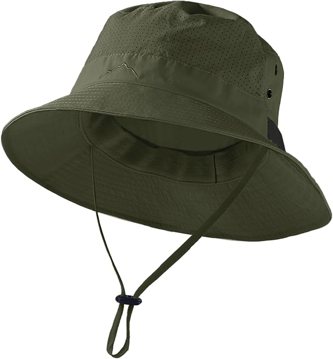 Sun Bucket Hat for Men Women Fishing Beach Safari Hats for Golf Hiking Hunting Outdoor UPF 50+