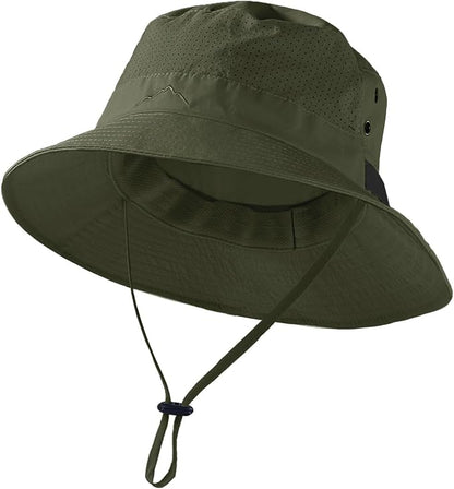 Sun Bucket Hat for Men Women Fishing Beach Safari Hats for Golf Hiking Hunting Outdoor UPF 50+