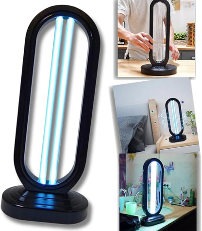 In My Bathroom UVILIZER Tower - UV Light Sanitizer & Ultraviolet Home Desinfection Lamp (UV-C Cleaning Device for Home, Office, Room | Kills 99.9% of Dust Mites, Mold, Bed Bugs and Viruses | USA)