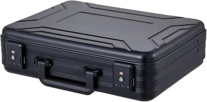 Business Aluminum Laptop Briefcase Combination Lock Lawyer Brief Case Hard Shell File Box
