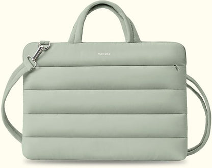 Vandel 13-14 inch Laptop Carrying Case Sleeve with Strap, Shoulder Bag with Handle, 14 in Laptop Computer Bag for Women, MacBook Air 13 Inch Carrying Case, MacBook Pro 14 in HP Messenger Carrier