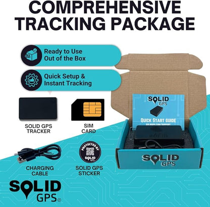 Tracker – Real-Time 4G Vehicle Tracker with App Alerts, Geofencing & Long Battery Options – No Wiring, Australian Support (3-Month Battery Life)
