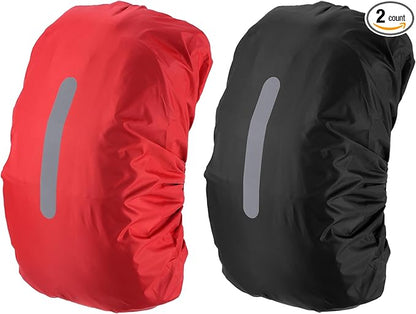 PATIKIL Waterproof Backpack Rain Cover, Non-Slip Backpack Cover with Vertical Reflective Strap Stay Dry
