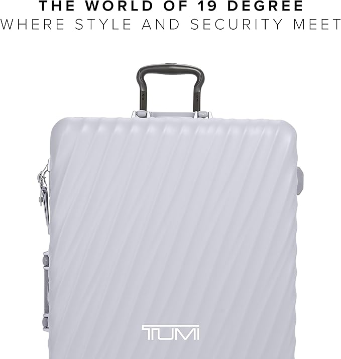 TUMI 19 Degree Frame Extended Trip 4 Wheel Packing Case - Lightweight Suitcase - Hard Shell Luggage - 30.0" X 20.5" X 11.0" - Pearl Grey Texture