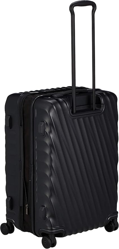 Tumi Suitcase Official Authentic 19 Degree Short Trip Expandable 4 Wheel Packing Case, Black, 26