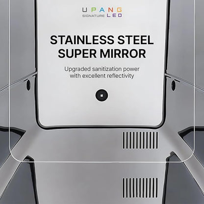 Signature UV LED Waterless Baby Bottle Sanitizer Large Capacity UV All-in-One Household Cleaning Sanitizing (Nordic Grey)